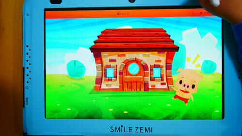 スマイルゼミ英語プレミアムHOP3匹のこぶた絵本講座